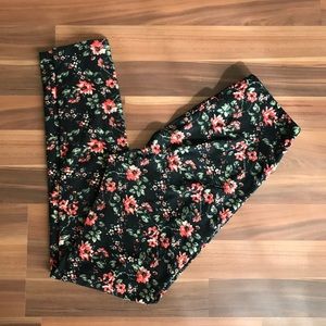 Floral LuLaRoe Leggings